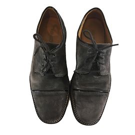 Kenzo Deerskin Lace Ups Dark Grey Dark grey