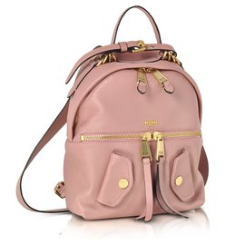 Couro de mochila Moschino Rosa