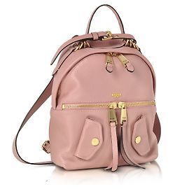 Mochila moschino de cuero Rosa