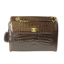 Chanel Handbags Dark brown