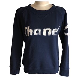 Chanel-Knitwear-Navy blue