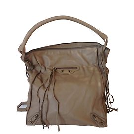 Bolsa Balenciaga de couro cor ébano Ébano