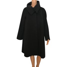 Max Mara-Coats, Outerwear-Black