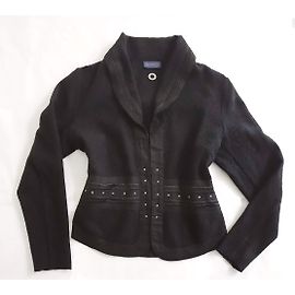 Trussardi Jeans Jacken Schwarz