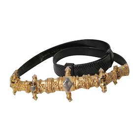Judith Leiber Belts Black
