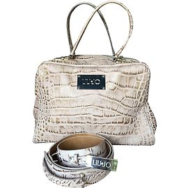 Liu.Jo Handtasche aus Leder Beige Beige