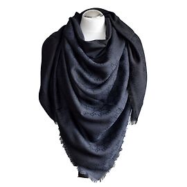 SCHAL GGWEB GUCCI NEU Marineblau