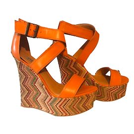 Steve Madden Wedge mules Orange