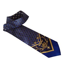 Versace Krawatten Marineblau