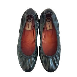 Lanvin Ballerinas Grün