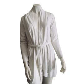 Autre Marque Simple Urban Pieces Strickpullover Weiß Viskose M Weiß
