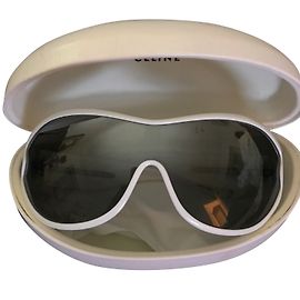 Occhiali da sole Céline Bianchi in Plastica Bianco