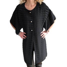 Edward Achour-Jackets-Black