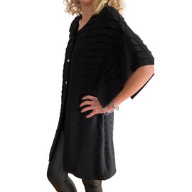Edward Achour-Jackets-Black