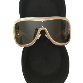 Christian Dior-Sonnenbrille-Beige