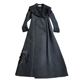 John Galliano Coats, Outerwear Black