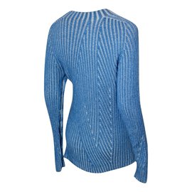 Gianni Versace-Knitwear-Blue