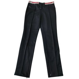 Gucci-Pantalones, polainas-Negro