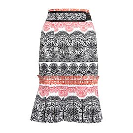 Karen Millen gonne Nero Bianco Rosso