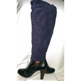 Autre Marque-Twiggy Boots-Purple