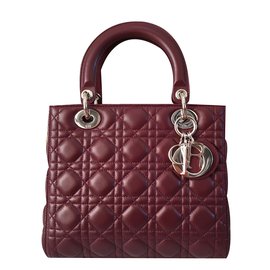 Christian Dior-Lady Dior-Bordeaux