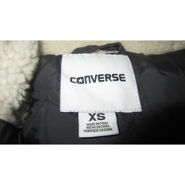 Converse-Coats, Outerwear-Black