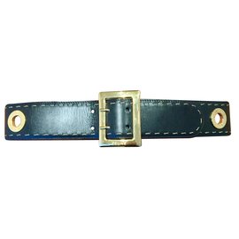 Céline-Belts-Navy blue