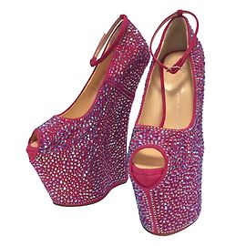 Giuseppe Zanotti Wedge mules Pink