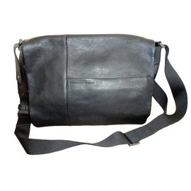 Autre Marque-Porsche design brand new men's shoulder bag-Black