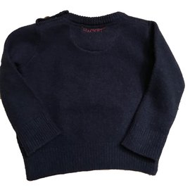 Hackett London-Pulls, gilets garçon-Bleu Marine