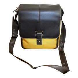 Autre Marque-Tavecchi new men's shoulder bag-Brown,Beige