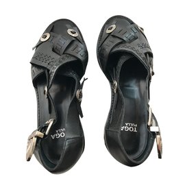 Toga Pulla-Sandals-Black
