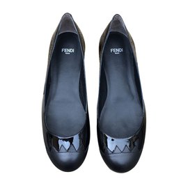 Fendi-Ballet flats-Black