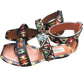 Valentino Garavani-sandali-Multicolore
