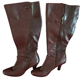 No Brand Two-tones dark brown boots  / size 41 Dark brown