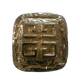 Givenchy Gold Plated Brooch Golden