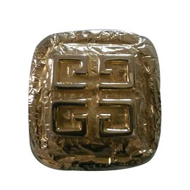 Givenchy Brosche vergoldet Golden