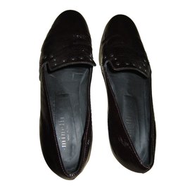 Minelli bailarinas Negro Burdeos