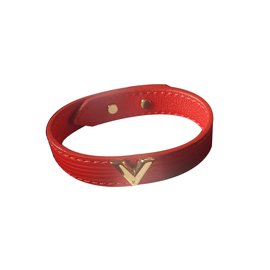 Louis Vuitton-Pulseiras-Vermelho