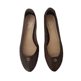 Giorgio Armani Ballet flats Dark brown