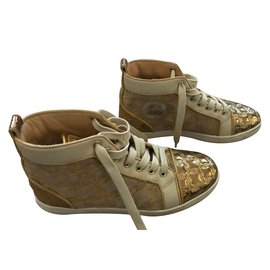 Christian Louboutin-scarpe da ginnastica-D'oro