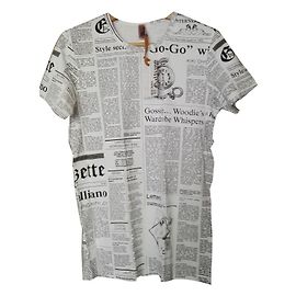 John Galliano tees Blanco