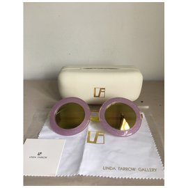 Linda Farrow-Sonnenbrille-Mehrfarben