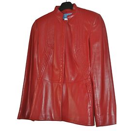 Thierry Mugler Jacken Rot