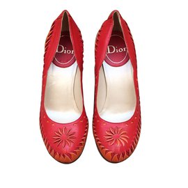 Dior-Heels-Red,Orange