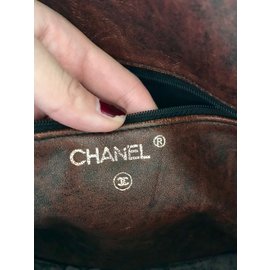 Chanel-Bolsa vintage-Negro