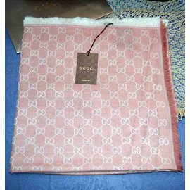 Gucci-Guccissima Schal New Pink-Pink