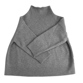 Céline Grauer Celine-Pullover Grau