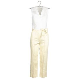 Sandro Mono corto de vainilla Blanco Beige