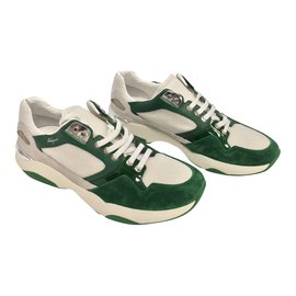 Salvatore Ferragamo-Sneakers-White